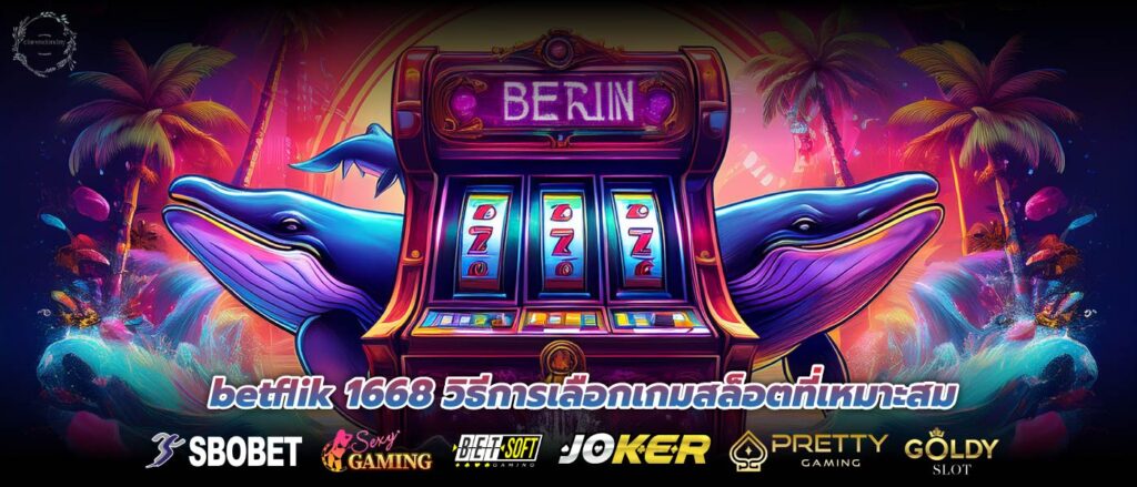 betflik 1668 วิธีการเลือกเกมสล็อตที่เหมาะสม