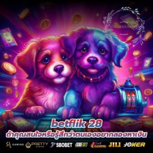 betflik 28 ถ้าคุณสนใจหรือรู้สึกว่าตนเองอยากลองหาเงิน